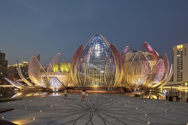 Illustration for article titled Flower-Shaped Buildings Turn Cities Into Artificial Gardens